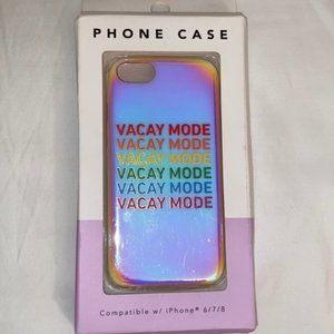 New Holographic iPhone 6/7/8 case. Vacay mode.